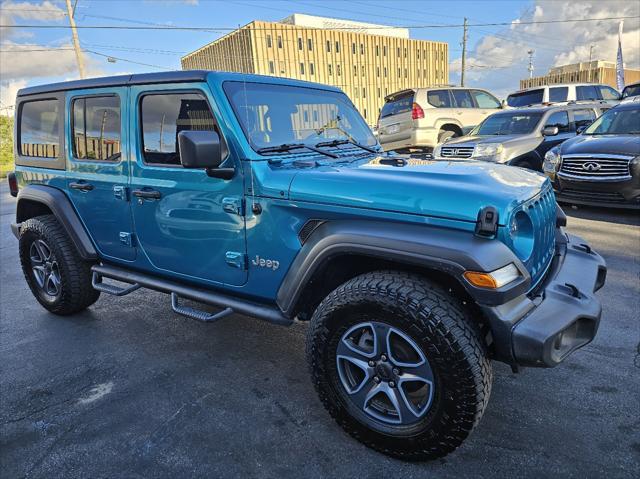 used 2019 Jeep Wrangler Unlimited car, priced at $23,725