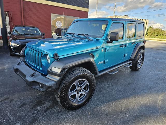 used 2019 Jeep Wrangler Unlimited car, priced at $23,850