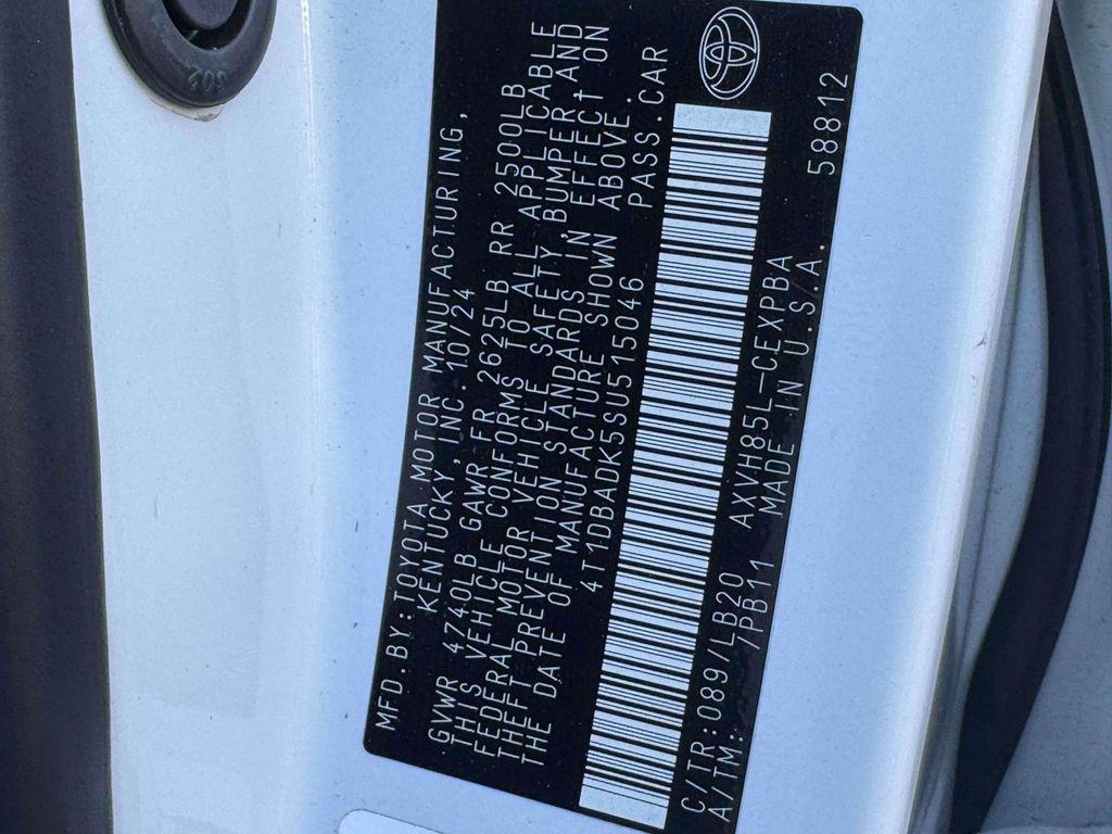 used 2025 Toyota Camry car, priced at $34,500