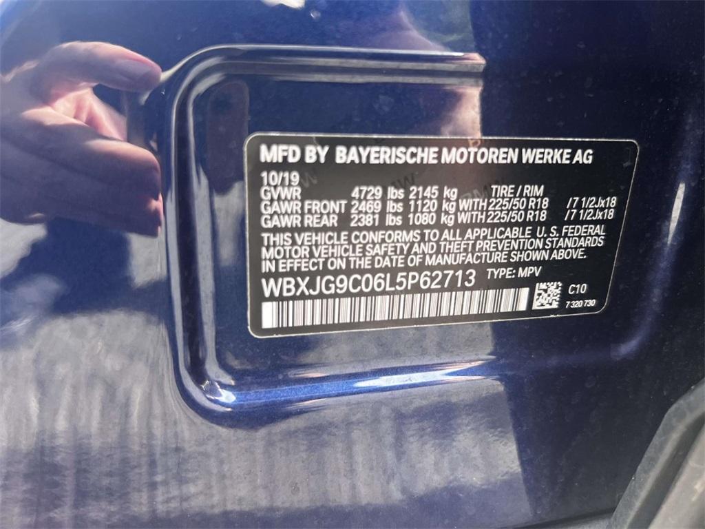 used 2020 BMW X1 car, priced at $17,498