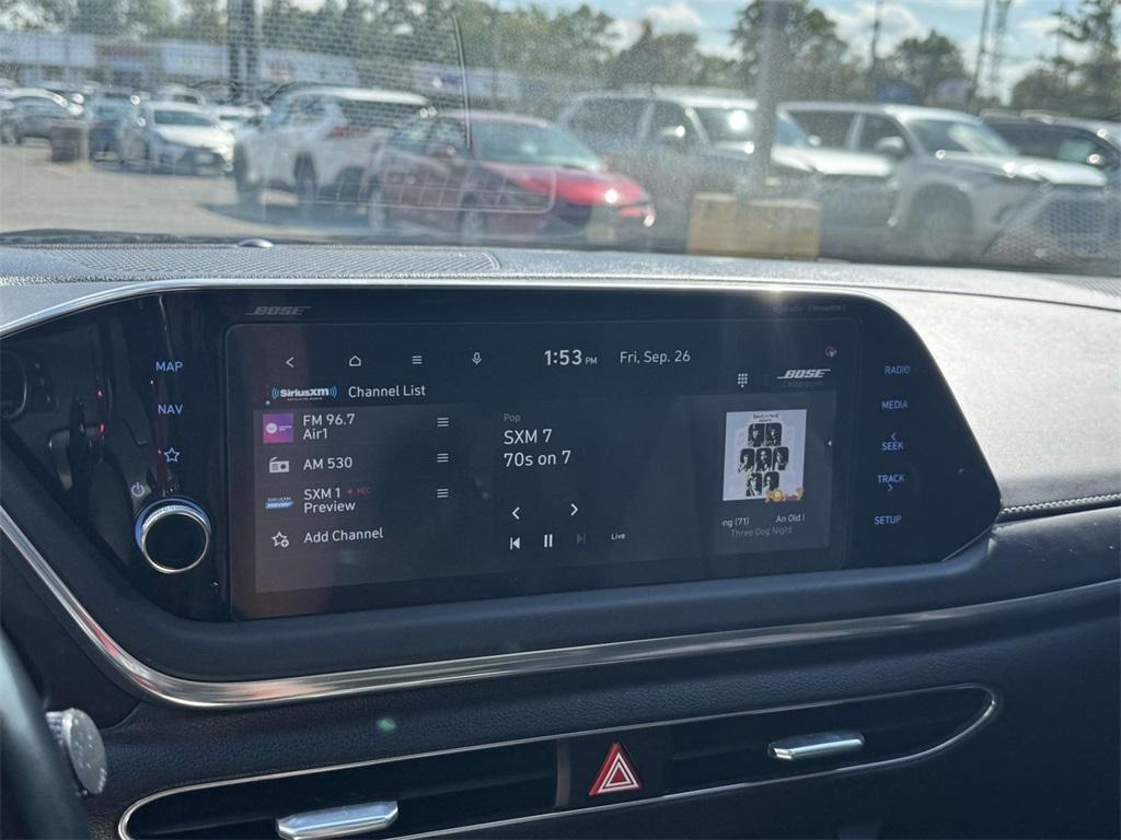 used 2021 Hyundai Sonata car, priced at $20,937