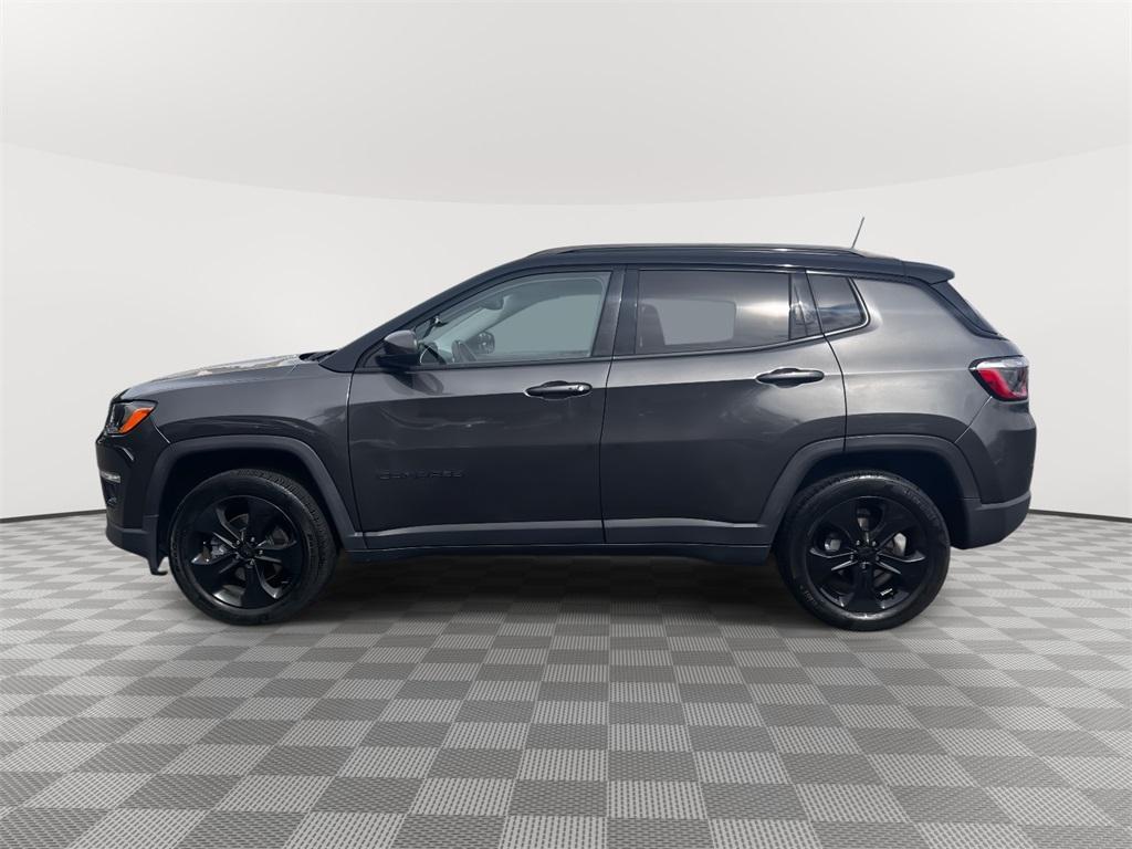 used 2021 Jeep Compass car, priced at $18,369