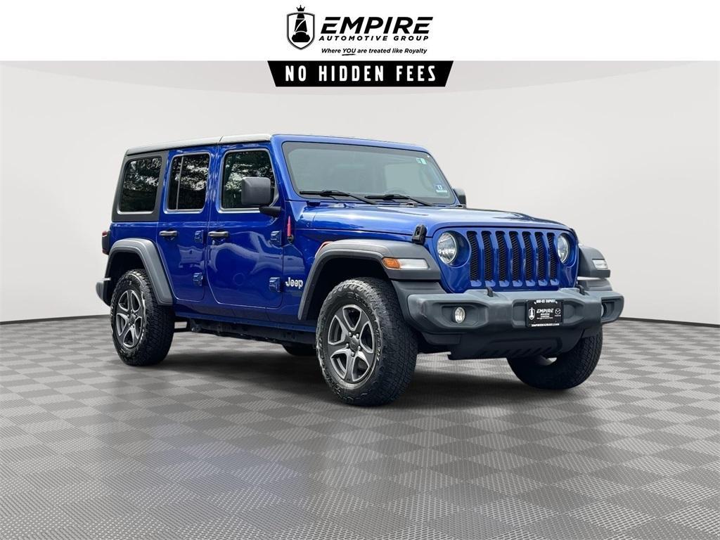 used 2018 Jeep Wrangler Unlimited car, priced at $20,295