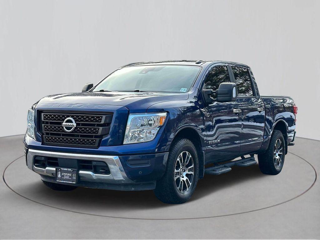 used 2021 Nissan Titan car, priced at $23,770