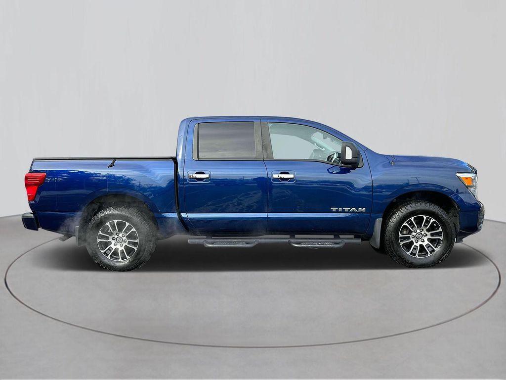 used 2021 Nissan Titan car, priced at $22,735