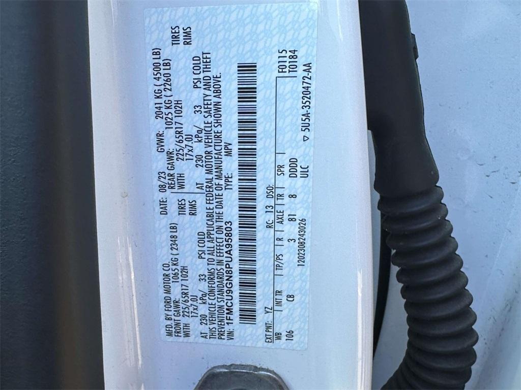 used 2023 Ford Escape car, priced at $17,617