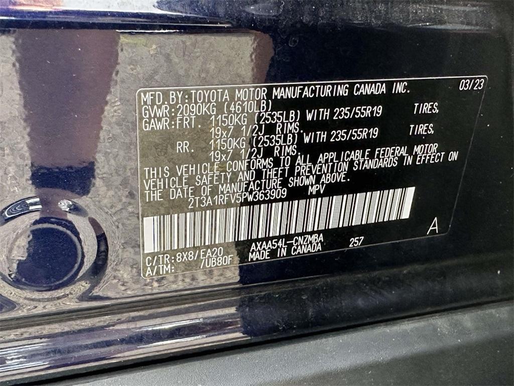 used 2023 Toyota RAV4 car, priced at $34,847