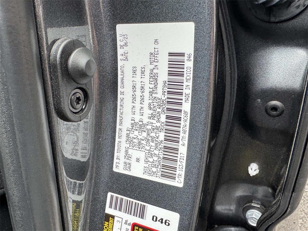 used 2023 Toyota Tacoma car, priced at $38,109