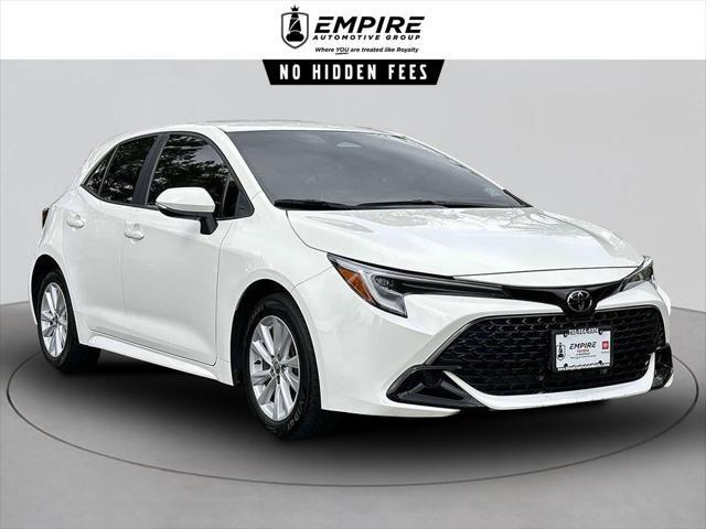 used 2023 Toyota Corolla Hatchback car, priced at $22,409