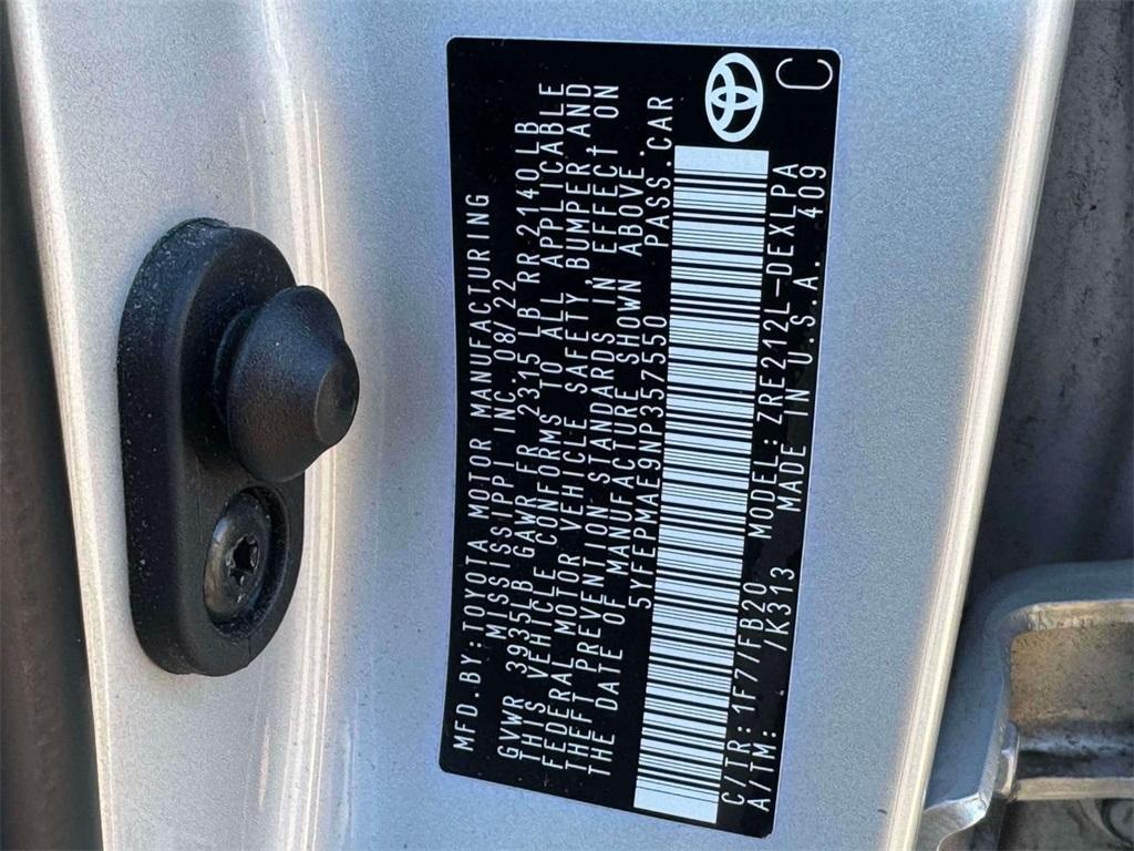 used 2022 Toyota Corolla car, priced at $20,587
