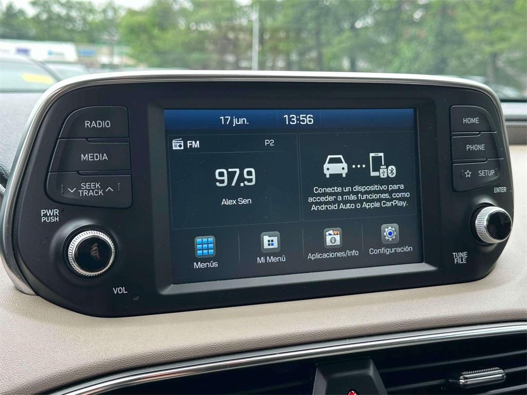 used 2020 Hyundai Santa Fe car, priced at $20,895