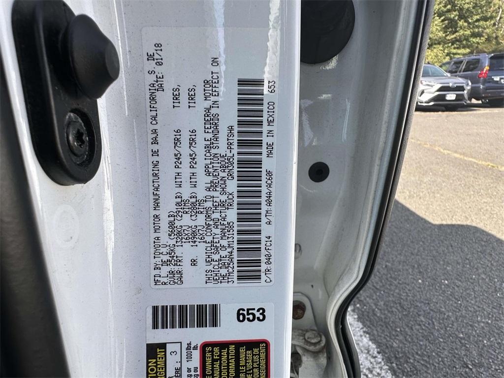 used 2018 Toyota Tacoma car, priced at $28,561