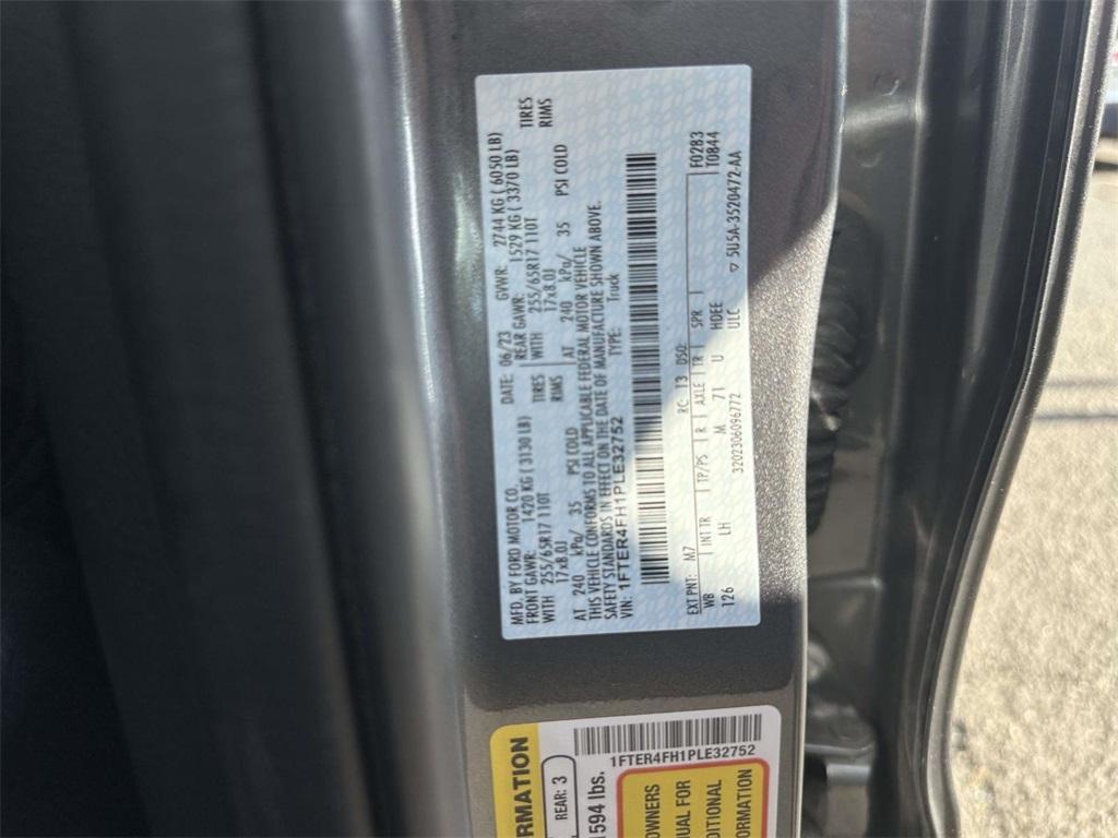 used 2023 Ford Ranger car, priced at $26,195