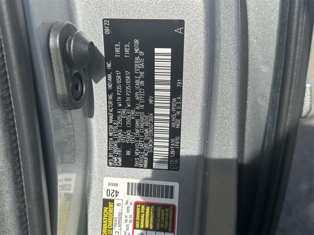 used 2022 Toyota Sienna car, priced at $36,720