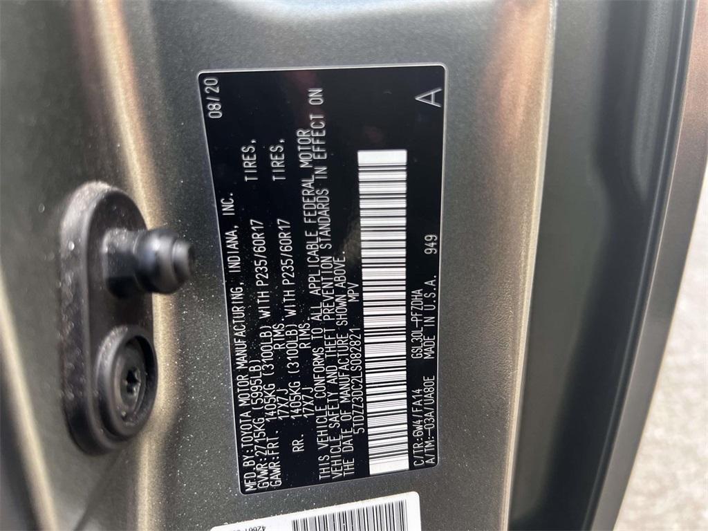 used 2020 Toyota Sienna car, priced at $21,307