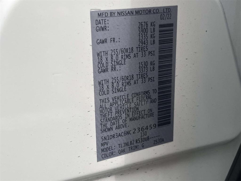 used 2022 Nissan Pathfinder car, priced at $24,995