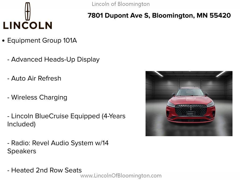 new 2025 Lincoln Aviator car, priced at $63,718