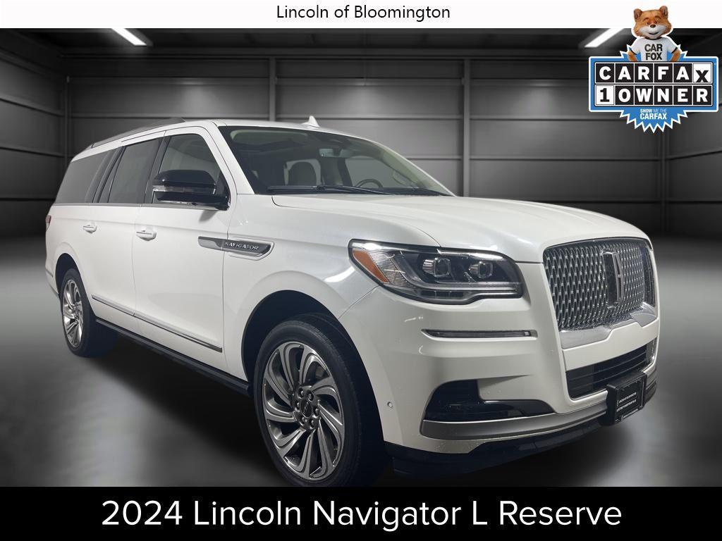 used 2024 Lincoln Navigator car, priced at $75,300