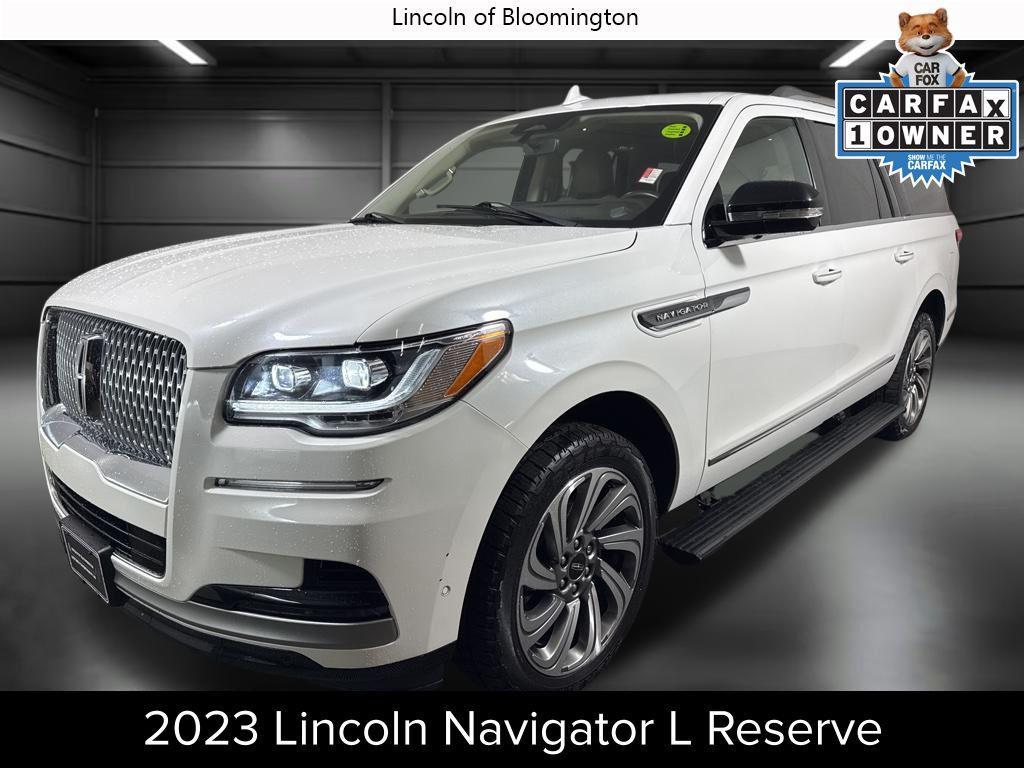 used 2023 Lincoln Navigator car, priced at $60,255