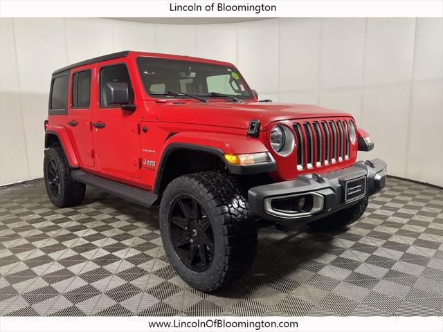 used 2021 Jeep Wrangler Unlimited car, priced at $35,991