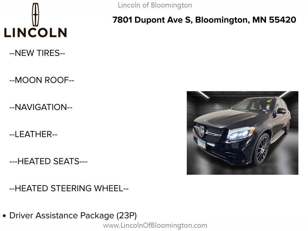 used 2019 Mercedes-Benz AMG GLC 43 car, priced at $29,402