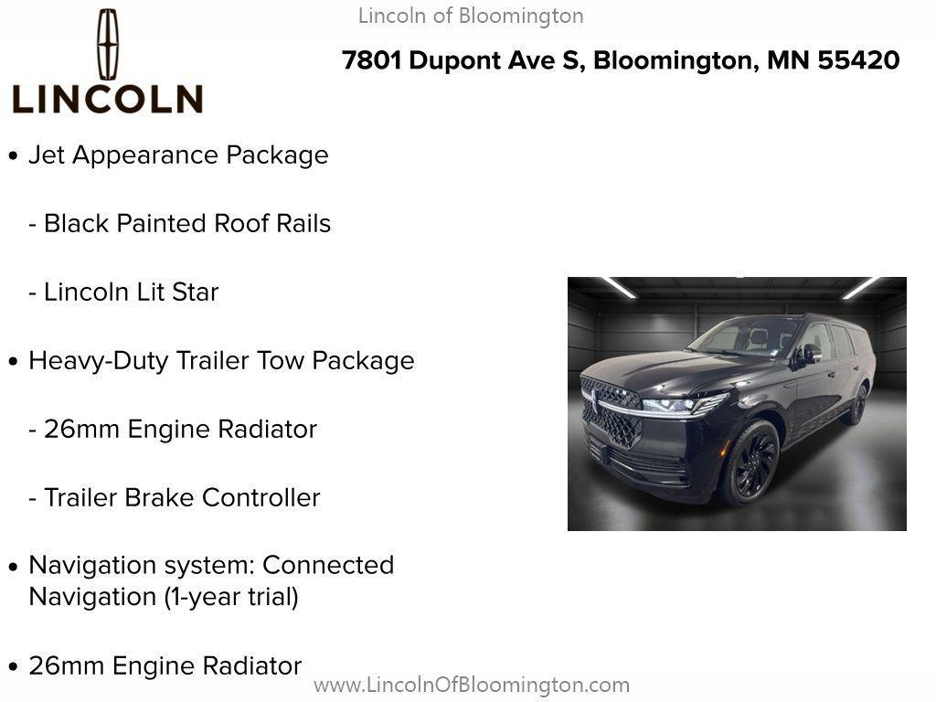 new 2025 Lincoln Navigator car, priced at $103,443