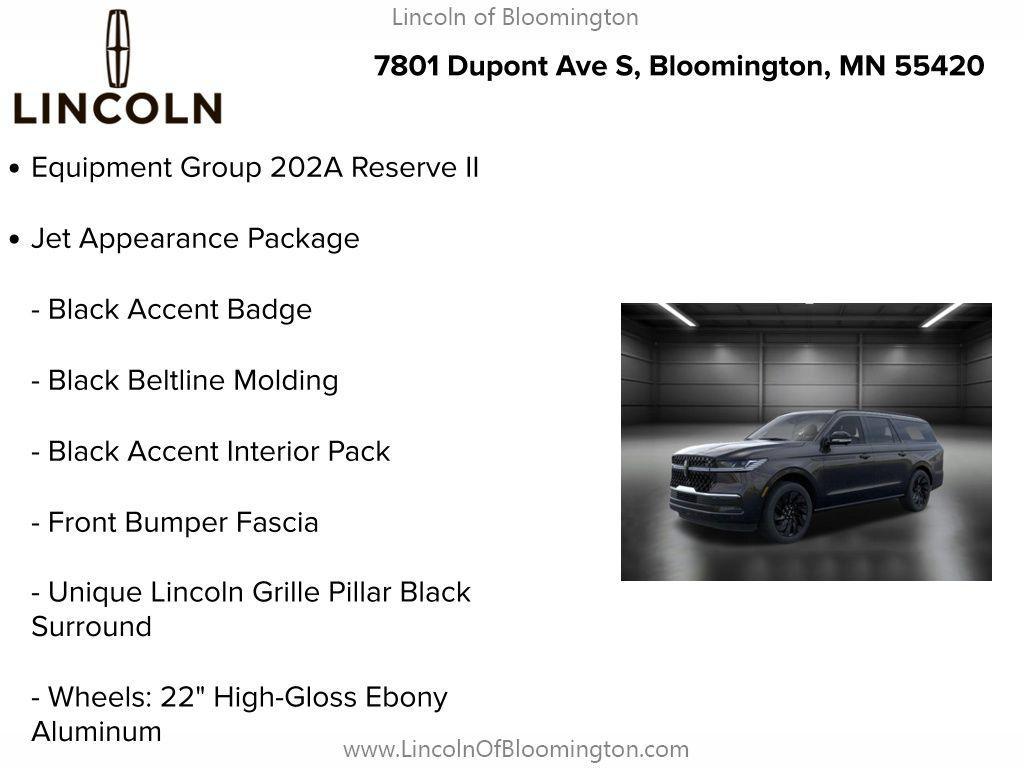new 2025 Lincoln Navigator car, priced at $106,075