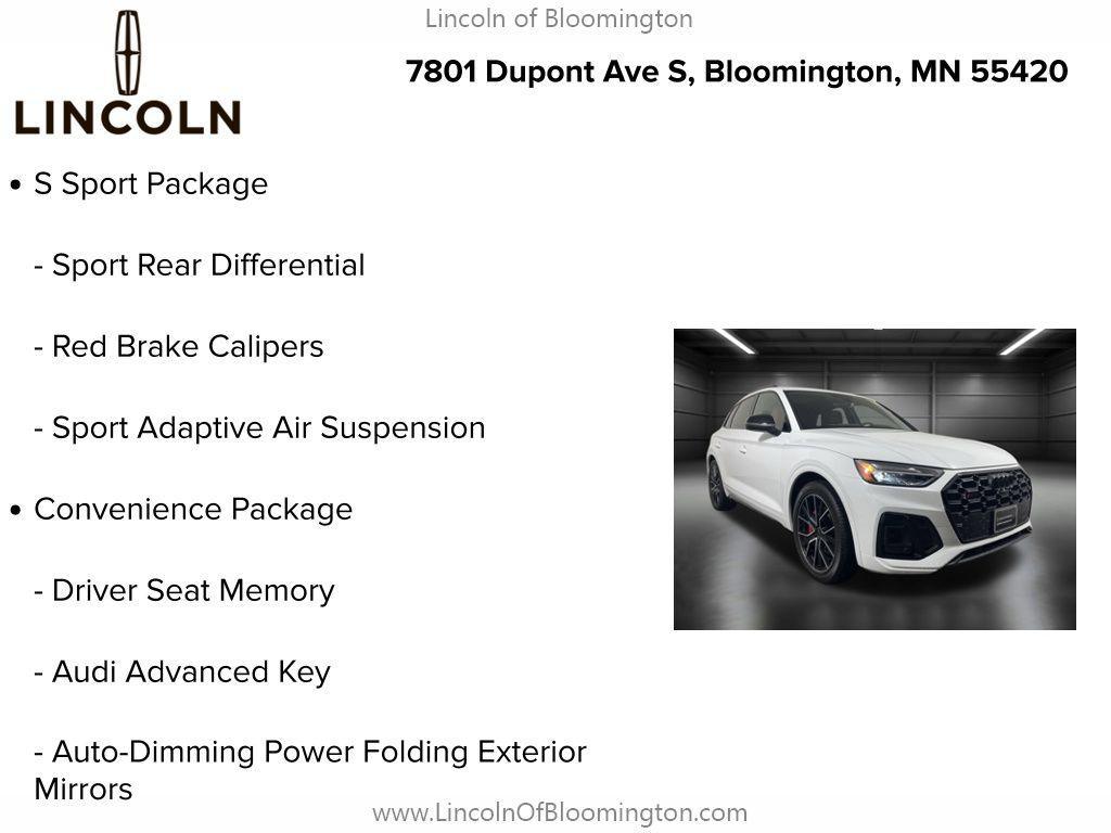 used 2024 Audi SQ5 car, priced at $51,781
