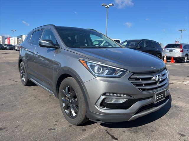 used 2017 Hyundai Santa Fe Sport car, priced at $13,999