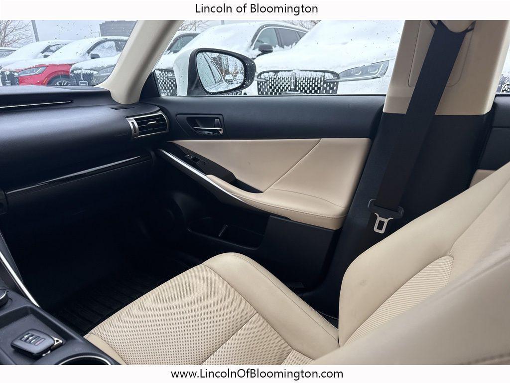 used 2016 Lexus IS 300 car, priced at $19,999