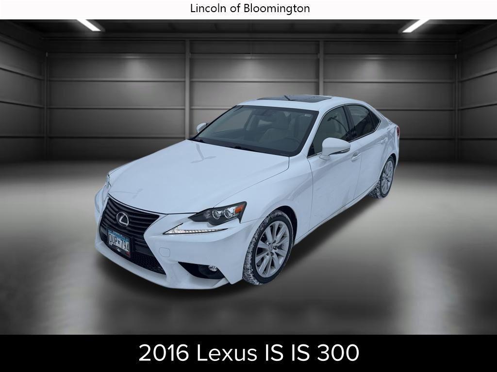 used 2016 Lexus IS 300 car, priced at $19,999