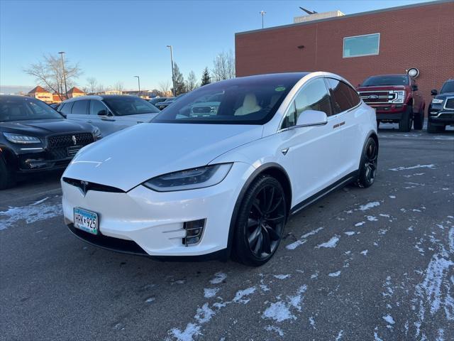 used 2018 Tesla Model X car, priced at $35,991