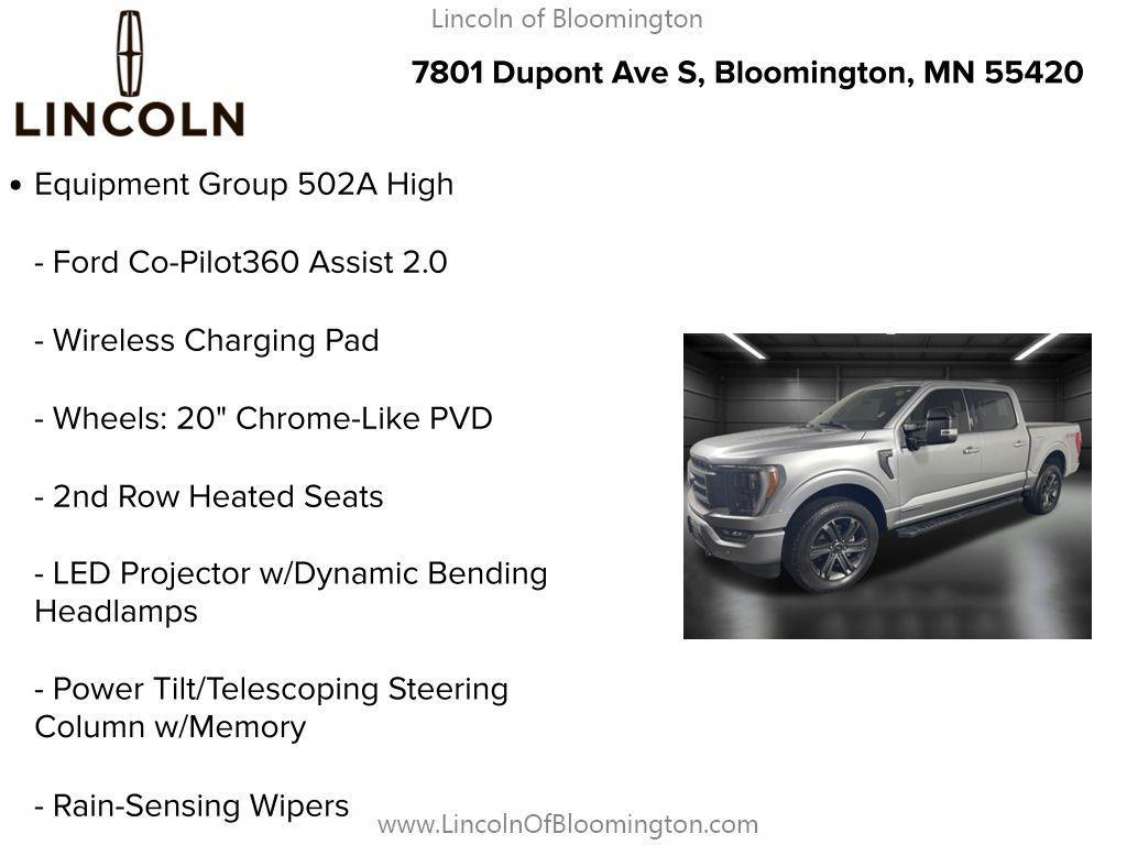 used 2023 Ford F-150 car, priced at $54,971