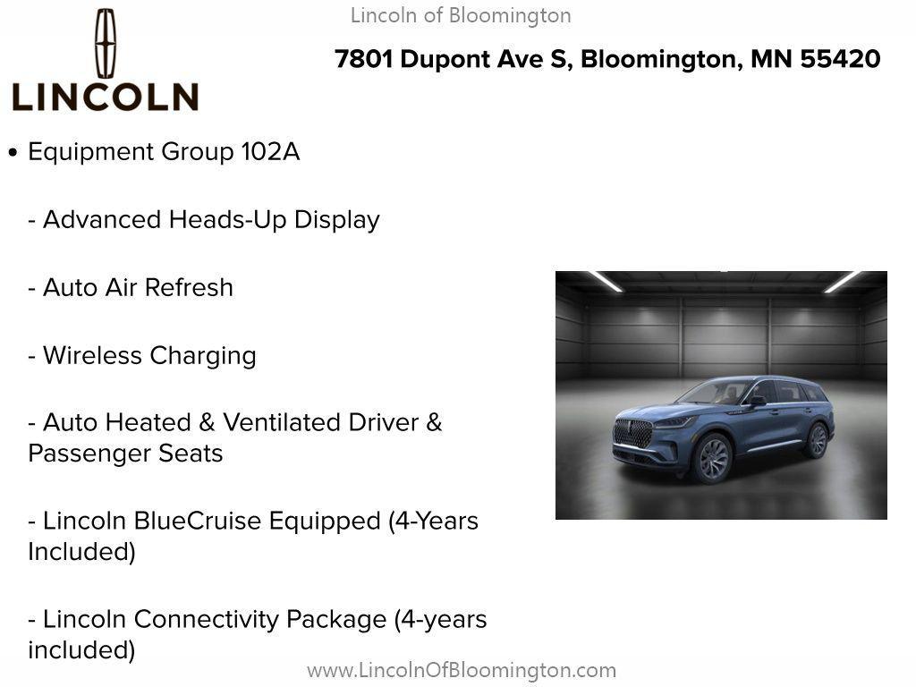 new 2026 Lincoln Aviator car, priced at $69,085