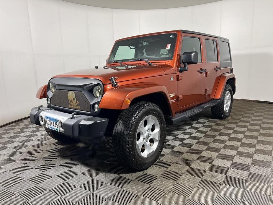 used 2014 Jeep Wrangler Unlimited car, priced at $13,500