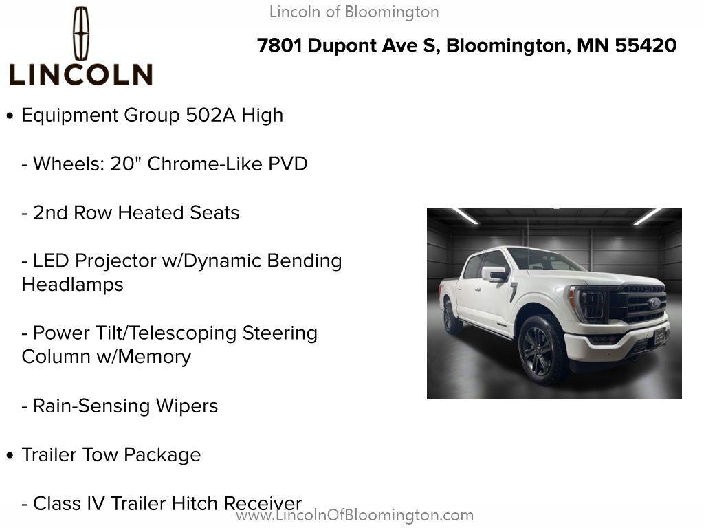 used 2023 Ford F-150 car, priced at $52,975