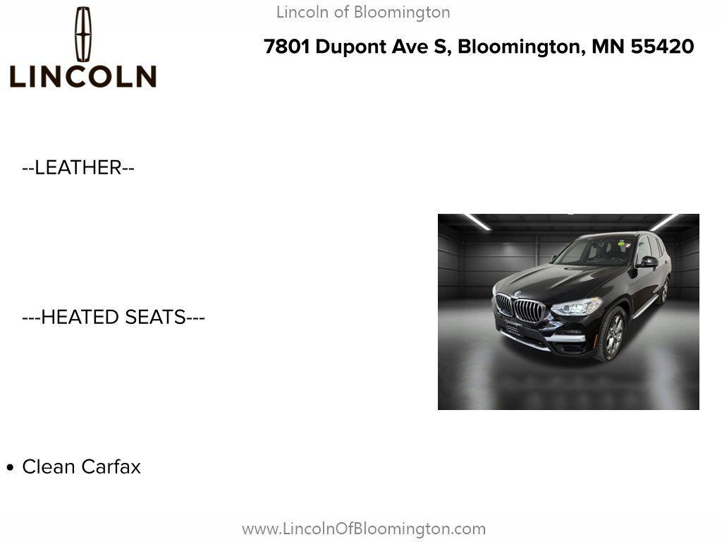 used 2021 BMW X3 car, priced at $21,327