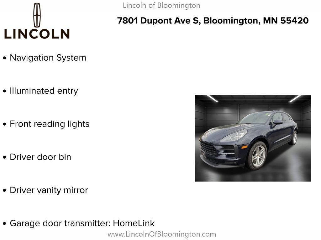 used 2019 Porsche Macan car, priced at $20,496