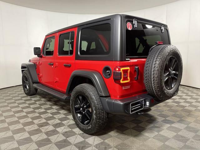 used 2021 Jeep Wrangler Unlimited car, priced at $29,166