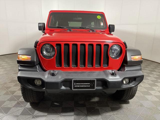 used 2021 Jeep Wrangler Unlimited car, priced at $29,166