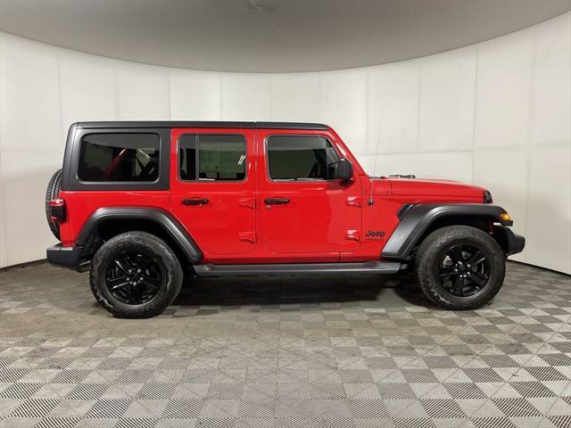 used 2021 Jeep Wrangler Unlimited car, priced at $29,166