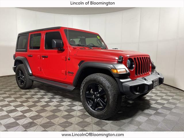 used 2021 Jeep Wrangler Unlimited car, priced at $30,920