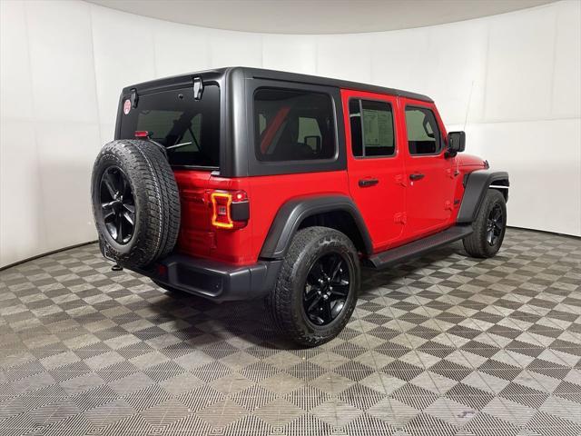 used 2021 Jeep Wrangler Unlimited car, priced at $29,166