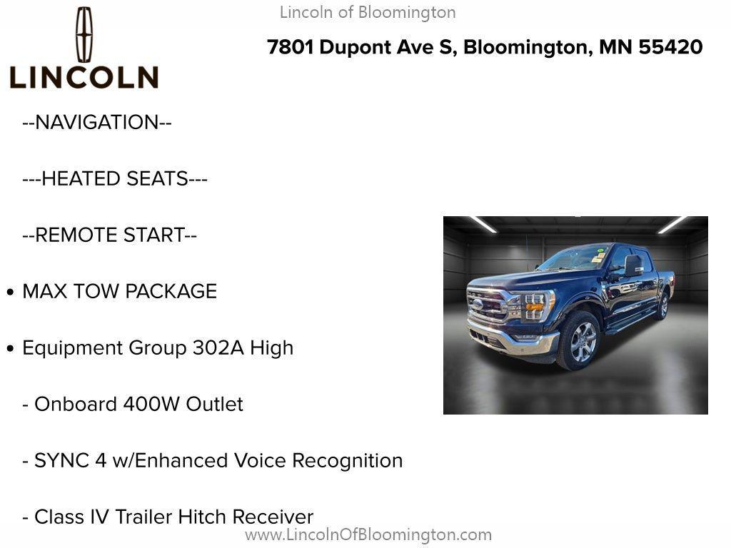 used 2023 Ford F-150 car, priced at $41,735