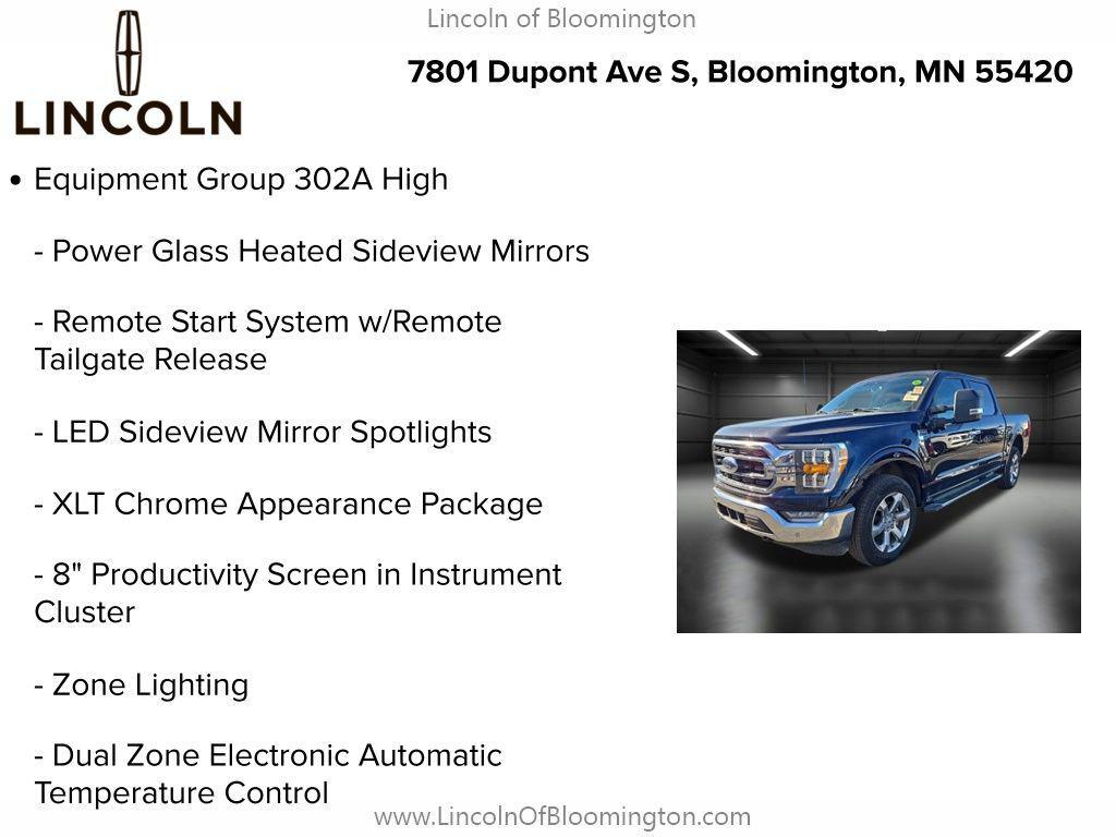 used 2023 Ford F-150 car, priced at $41,735