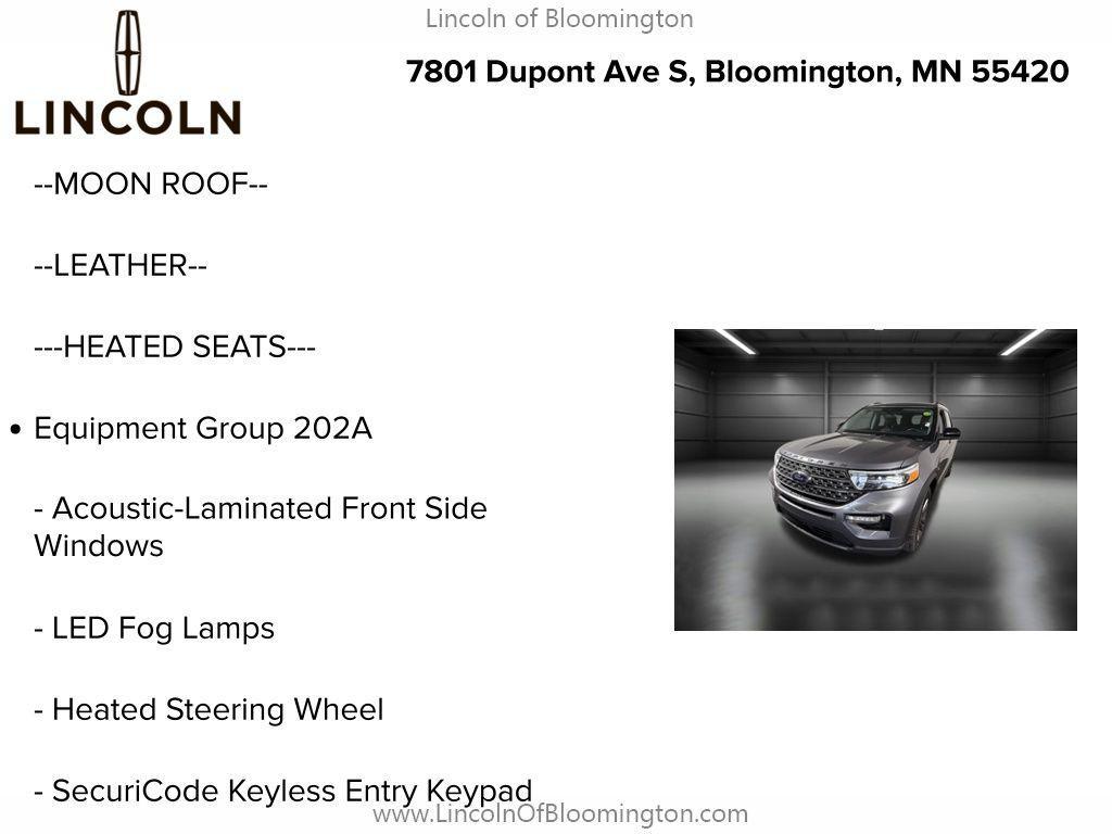 used 2022 Ford Explorer car, priced at $33,644