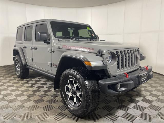 used 2021 Jeep Wrangler Unlimited car, priced at $37,184