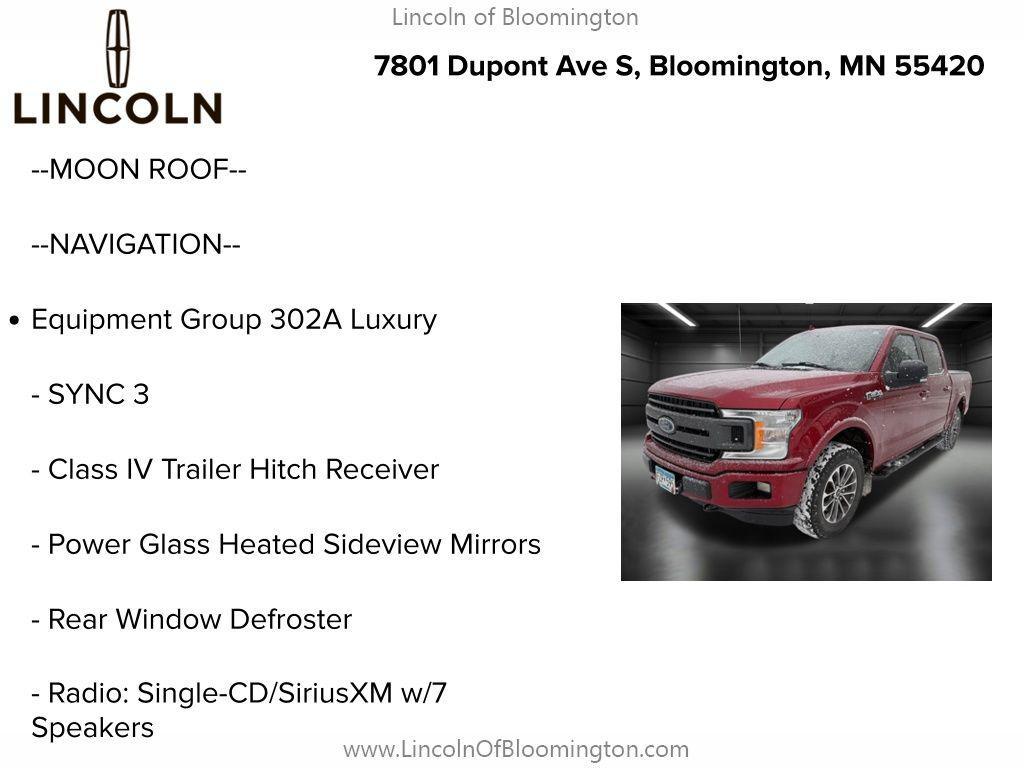 used 2018 Ford F-150 car, priced at $24,994