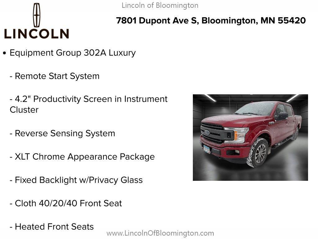 used 2018 Ford F-150 car, priced at $24,994