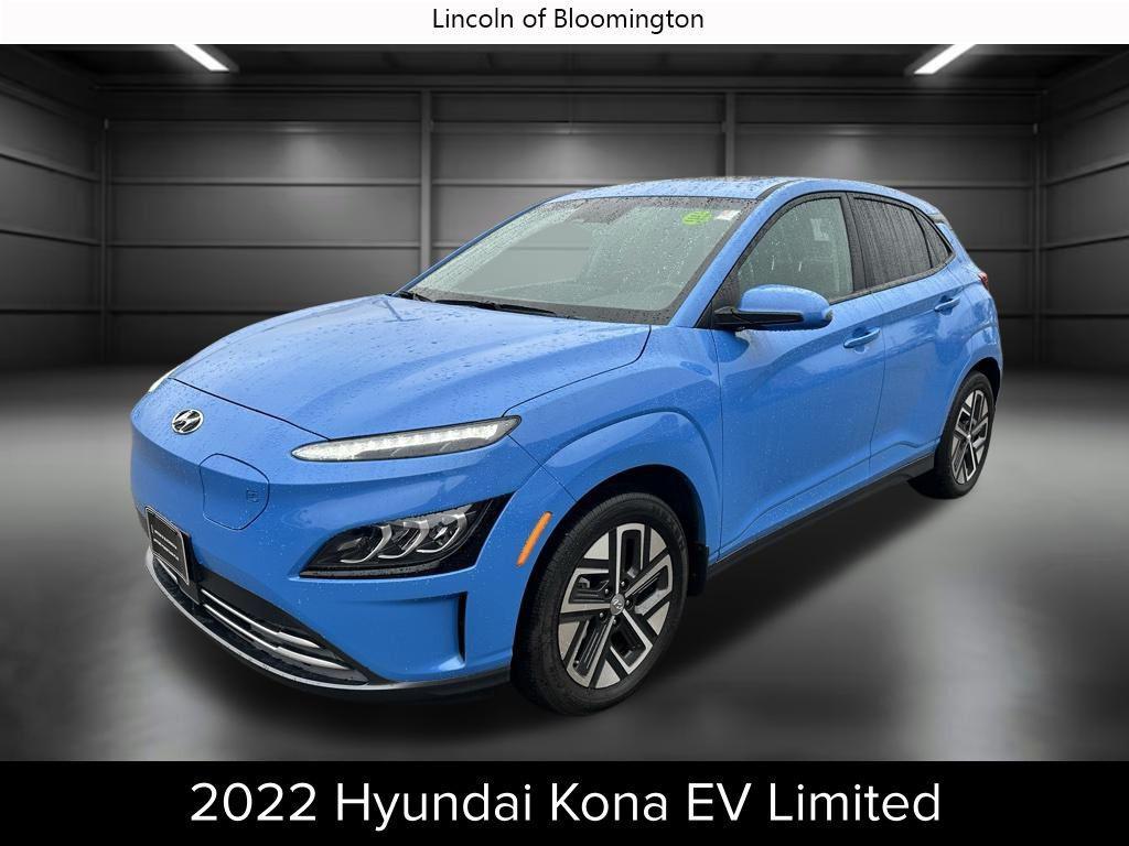 used 2022 Hyundai Kona EV car, priced at $20,675